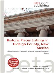 Historic Places Listings in Hidalgo County, New Mexico,6136450658,9786136450650