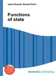 Functions of State,5511358061,9785511358062