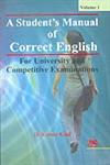 A Student's Manual of Correct English 2 Vols.,8176465615,9788176465618