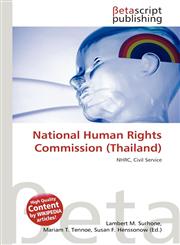 National Human Rights Commission (Thailand),613620147X,9786136201474