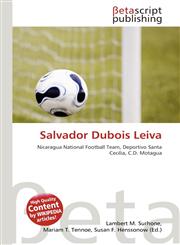 Salvador Dubois Leiva,6134499625,9786134499620