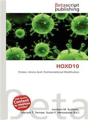 HOXD10,6135480944,9786135480948