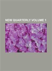 New quarterly Volume 1,1236868552,9781236868558