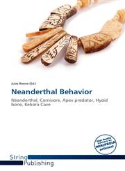Neanderthal Behavior,6139118867,9786139118861