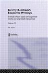 Jeremy Bentham's Economic Writings v.3,0415318696,9780415318693