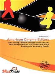 American Cinema Editors,6135744526,9786135744521