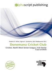 Donemana Cricket Club,620117768X,9786201177680