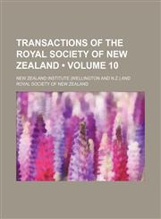 Transactions of the Royal Society of New Zealand (Volume 10),1154217205,9781154217209