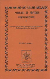 Panorama of Proverbs, Part I Hindi-Sanskrit-English-Urdu-Arbic-Persian 2nd Edition,817081023X,9788170810230