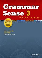 Grammar Sense, 3 Student Book with Online Practice Access Code Card,0194489167,9780194489164
