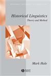 Historical Linguistics Theory and Method,0631196617,9780631196617