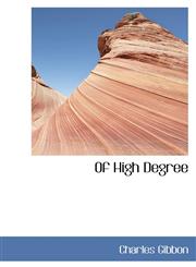 Of High Degree,111673432X,9781116734324