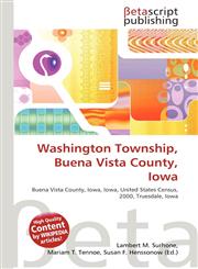 Washington Township, Buena Vista County, Iowa,6134456640,9786134456647