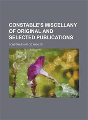 Constable's miscellany of original and selected publications,1459061756,9781459061750