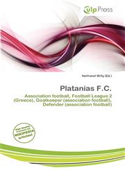 Platanias F.C.,6200312532,9786200312532