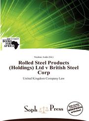 Rolled Steel Products (Holdings) Ltd v British Steel Corp,6138852273,9786138852278