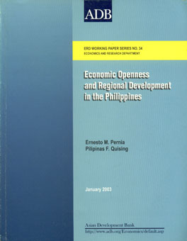 Economic Openness and Regional Development in the Philippines