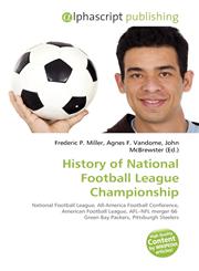 History of National Football League Championship,6134339350,9786134339353