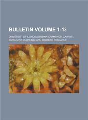 Bulletin Volume 1-18,1230071814,9781230071817