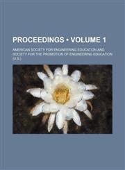 Proceedings (Volume 1),1154009726,9781154009729