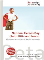 National Heroes Day (Saint Kitts and Nevis),6136204088,9786136204086