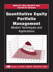 Quantitative Equity Portfolio Management Modern Techniques and Applications,1584885580,9781584885580