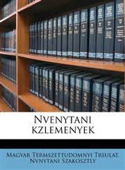 Nvenytani kzlemenyek,1179723236,9781179723235