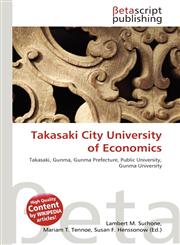 Takasaki City University of Economics,6134435228,9786134435222