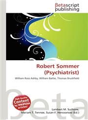 Robert Sommer (Psychiatrist),6135118692,9786135118698