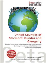 United Counties of Stormont, Dundas and Glengarry,6135494341,9786135494341