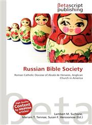 Russian Bible Society,3639966562,9783639966565