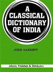 A Classical Dictionary of India,8171560806,9788171560806