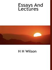 Essays And Lectures,1117741648,9781117741642