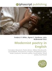 Modernist poetry in English,6130082800,9786130082802