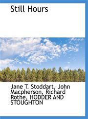 Still Hours,1140633392,9781140633396