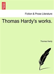 Thomas Hardy's works.,1241573913,9781241573911