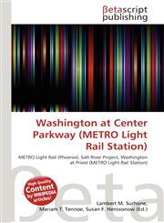 Washington at Center Parkway (METRO Light Rail Station),613448430X,9786134484305