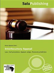 Interlocutory Appeal,6135633295,9786135633290