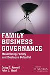 Family Business Governance Maximizing Family and Business Potential,0230111068,9780230111066