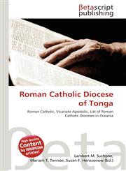 Roman Catholic Diocese of Tonga,6134724920,9786134724920