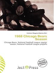 1988 Chicago Bears Season,6135954032,9786135954036