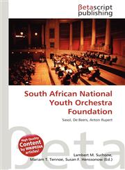 South African National Youth Orchestra Foundation,6134833592,9786134833592