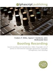 Bootleg Recording,6130216440,9786130216443