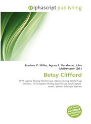 Betsy Clifford,6134238651,9786134238656