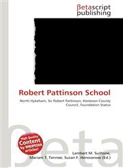 Robert Pattinson School,6134839590,9786134839594