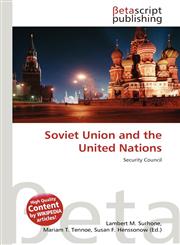 Soviet Union and the United Nations,6135478672,9786135478679