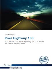Iowa Highway 150,6138982770,9786138982777