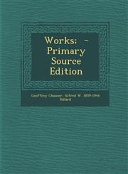 Works; - Primary Source Edition,1287810675,9781287810674