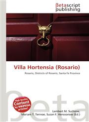 Villa Hortensia (Rosario),613477765X,9786134777650