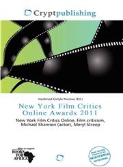 New York Film Critics Online Awards 2011,6200768803,9786200768803